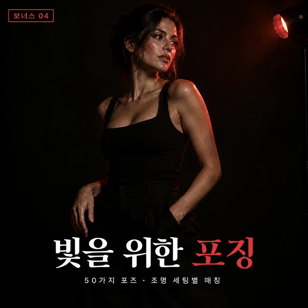 빛을 위한 포징